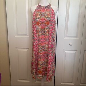 SHEIN Multi-Color Floral Dress Size Large
